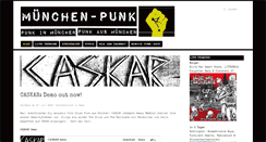 Desktop Screenshot of muenchen-punk.de