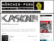 Tablet Screenshot of muenchen-punk.de
